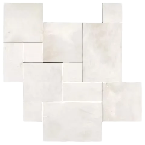 Sandblasted Marble Versailles Pattern